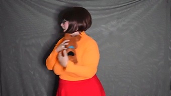 Velma Undresses Seductively