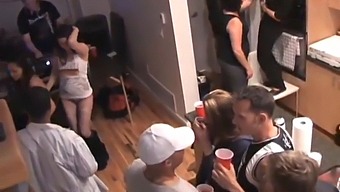 Interracial Orgy At A Wild Party Turns Into A Fucking Frenzy