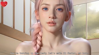Get Ready For Some Uncensored Hyper-Realistic Hentai Joi With An Asian Beauty In This Pov Video