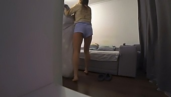 Cheating Husband'S Wife Gets Caught On Camera In Taboo Video