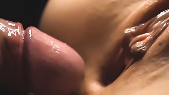Close-Up Video Of Intense Pussy Penetration And Cum Inside The Vagina