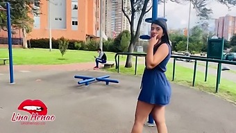 Shocking Public Display Of Vibrator Leads To Intense Squirting Orgasm