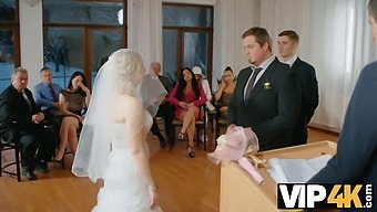 Cheating Wife In Wedding Dress Gets Caught
