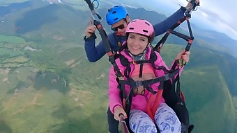 Stranger Experiences Extreme Pleasure During Sky-High Paragliding Adventure