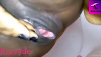 Wet And Wild: Watch Ruzzyde'S Dildo Play Lead To A Massive Squirt Orgasm