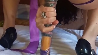 A Woman Uses Her Favorite Toys To Pleasure Herself And Experiences Female Ejaculation
