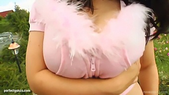 Kristi'S Big Natural Tits Get A Rough Workout In This Hot Video