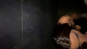 Caught In The Act: Inked Spouse'S Secret Oral Rendezvous At Nightclub Restroom