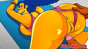 The Top Selection Of Backside Moments From The Simpsons! A Pornographic Rendition!