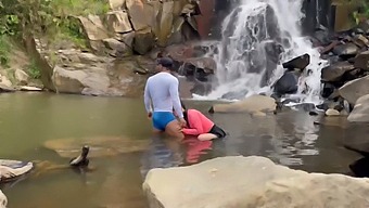 Colombian Amateur With A Big Butt Gets Down And Dirty With Her Bff On A Bike Ride