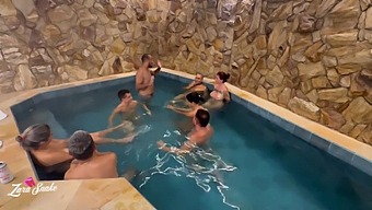 Our Friends And Us Had A Great Time At The Motel, Sharing A Sensual Moment Before Engaging In Passionate Sex, Captured In Its Entirety On Red And Sheer