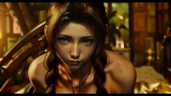 Aerith From Final Fantasy 7 Brought To Life By Ai In An Erotic Rendition
