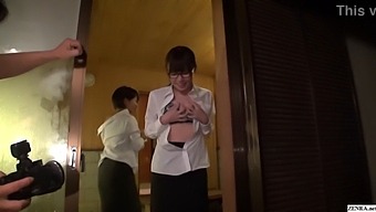 A Group Of Japanese Women Participate In An Adulterous Spouses Orgy